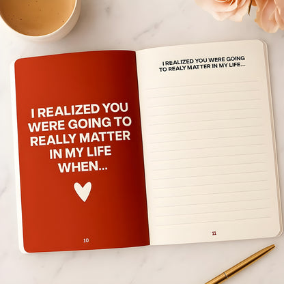 This Is Why You’re Mine Couples Notebook