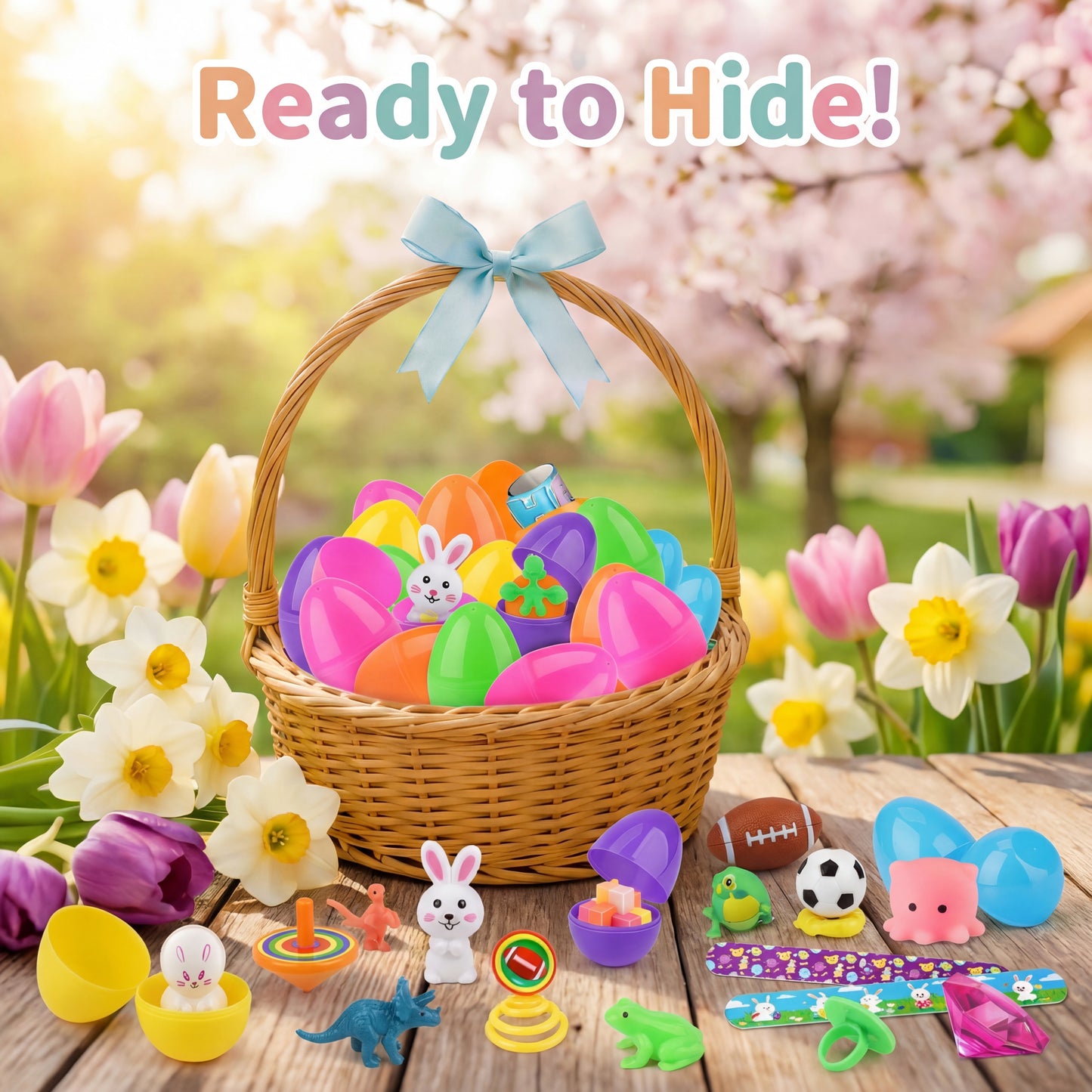 Ready-to-Hide Prefilled Easter Eggs (50, 100, 200)