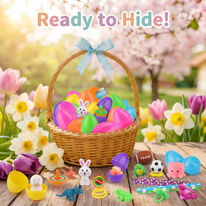 Ready-to-Hide Prefilled Easter Eggs (50, 100, 200)