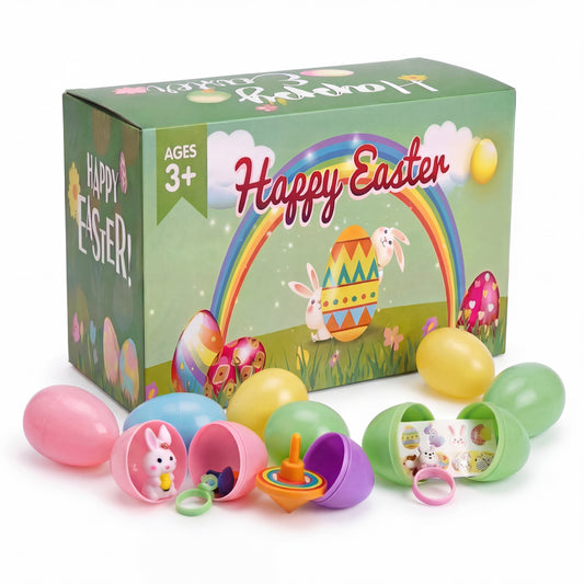 Ready-to-Hide Prefilled Easter Eggs (50, 100, 200)