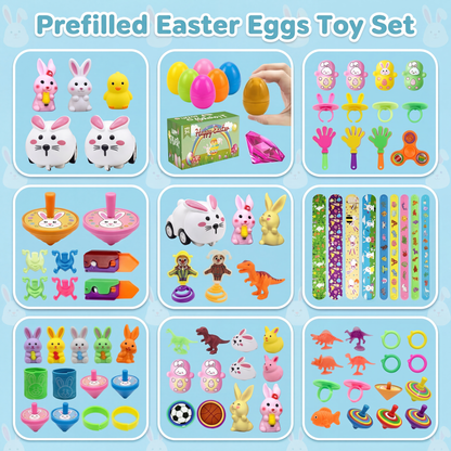 Ready-to-Hide Prefilled Easter Eggs (50, 100, 200)