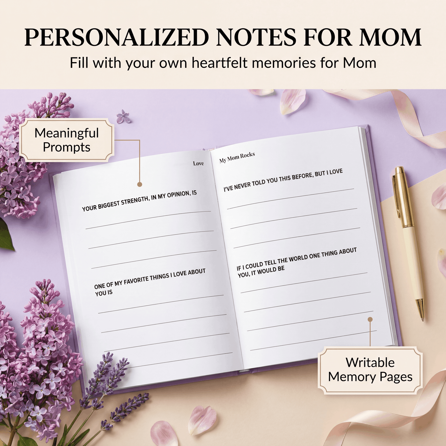 My Mom Rocks! 101 Reasons Why I Love You Journal