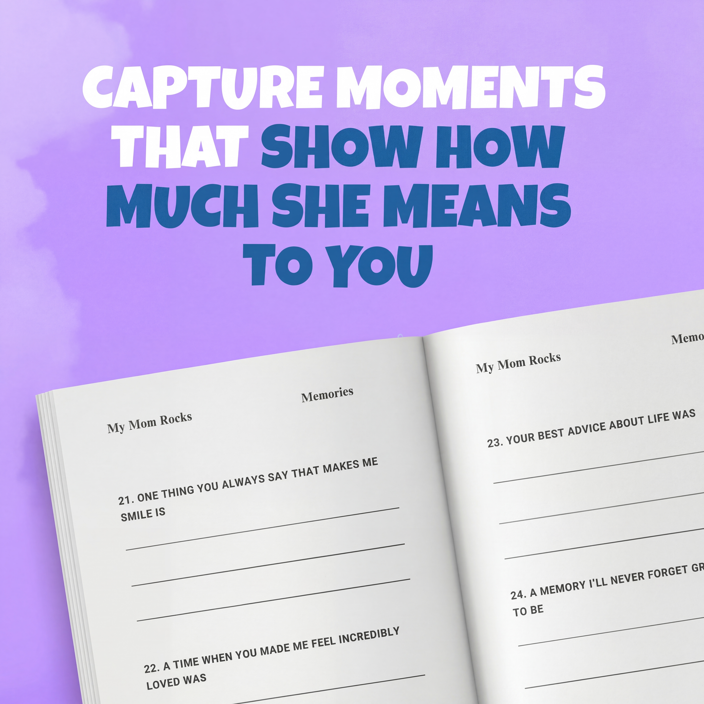 My Mom Rocks! 101 Reasons Why I Love You Journal